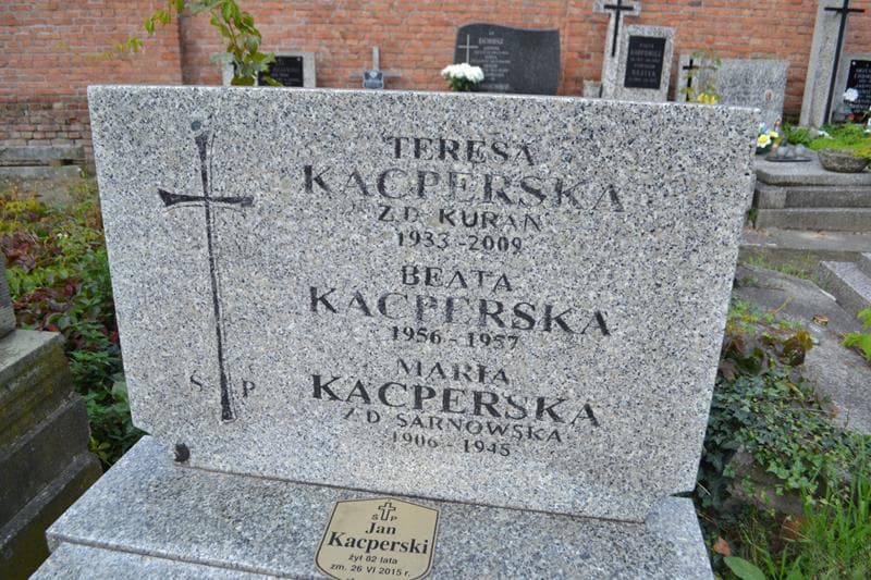 Zdjęcie grobu Maria Kacperska (2)