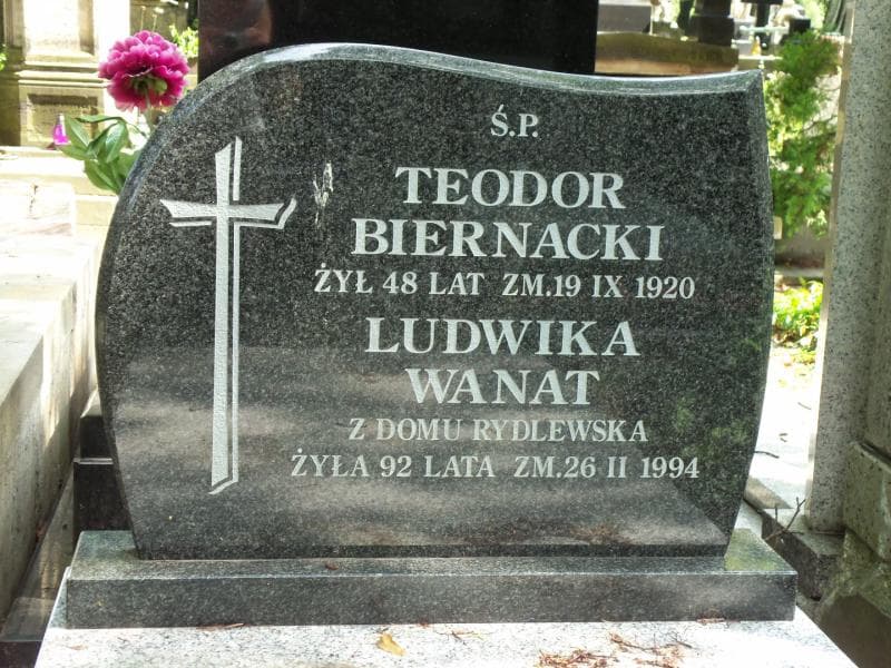 Zdjęcie grobu Ludwika Wanat (2)