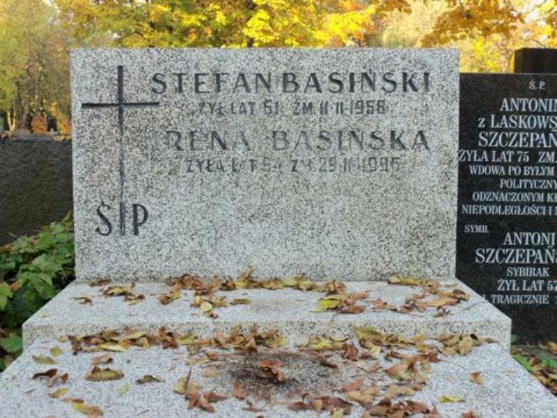 Zdjęcie grobu Irena Basińska (2)