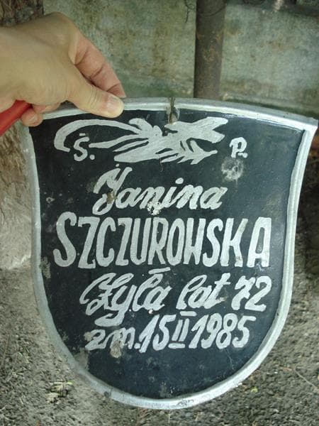 Zdjęcie grobu Janina Szczurowska (2)