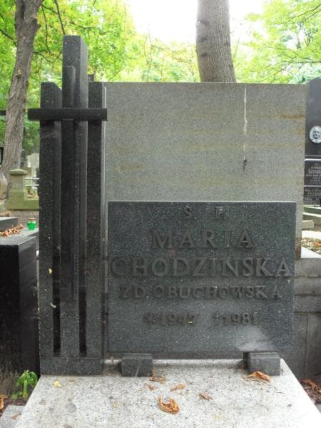Zdjęcie grobu Maria Chodzińska (2)