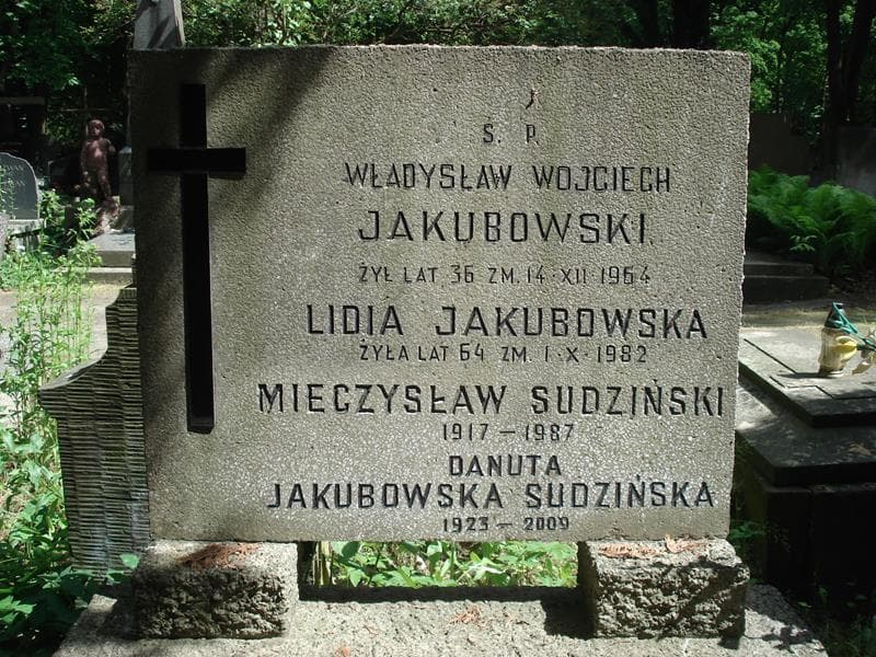 Zdjęcie grobu Danuta Jakubowska-Sudzińska (1)
