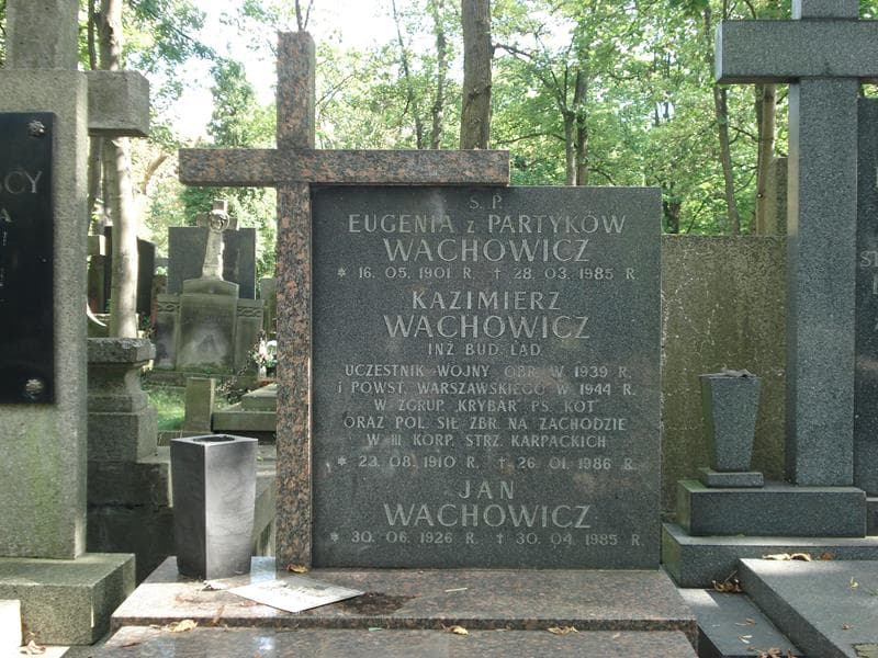 Zdjęcie grobu Kazimierz Wachowicz (2)