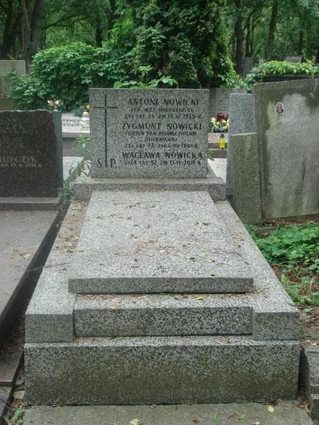 Zdjęcie grobu: Antoni Nowicki