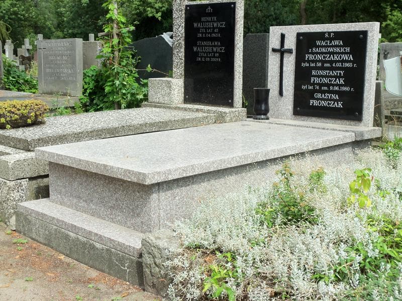 Zdjęcie grobu Wacława Fronczakowa (1)