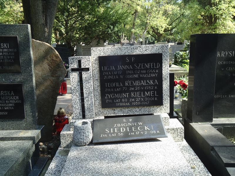 Zdjęcie grobu Ligja Janina Szenfeld (2)