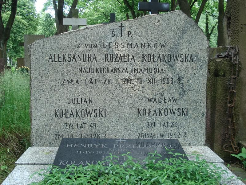 Zdjęcie grobu Helena Kołakowska-Przełomiec (2)