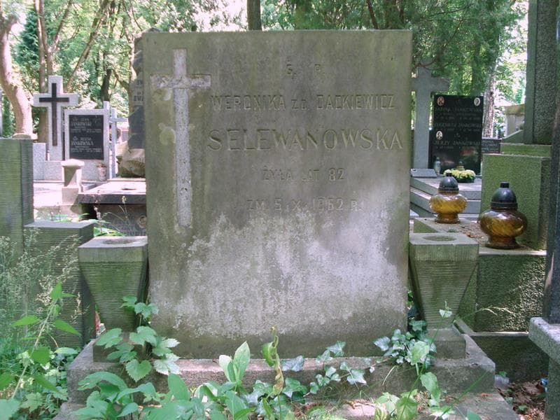 Zdjęcie grobu Weronika Selewanowska (2)