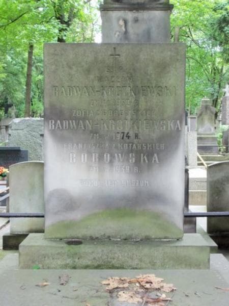 Zdjęcie grobu Franciszka Borowska (2)