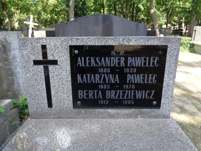 Zdjęcie grobu Berta Brzeziewicz (2)