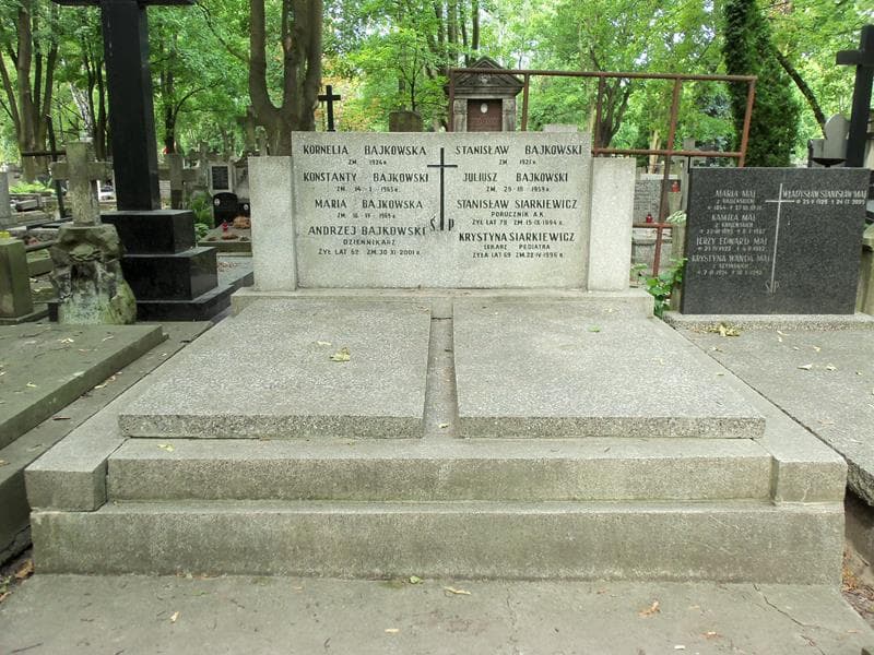 Zdjęcie grobu Konstanty Bajkowski (1)