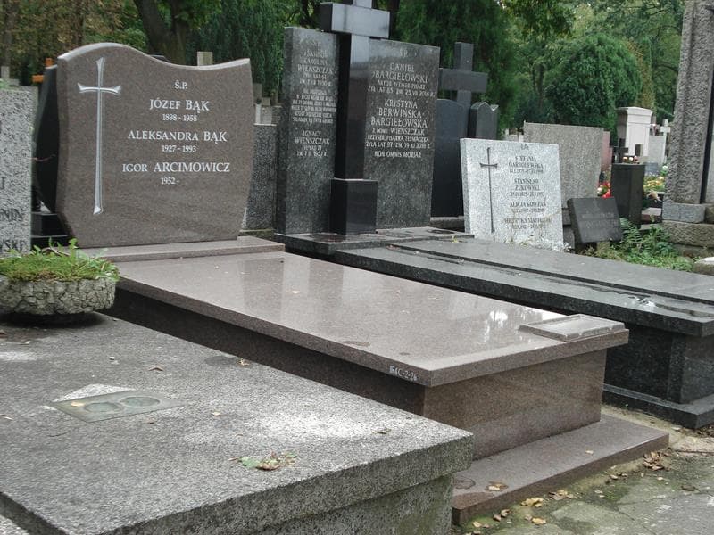 Zdjęcie grobu Aleksandra Bąk (1)