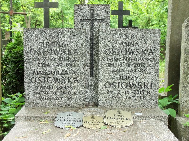 Zdjęcie grobu Irena Osiowska (2)