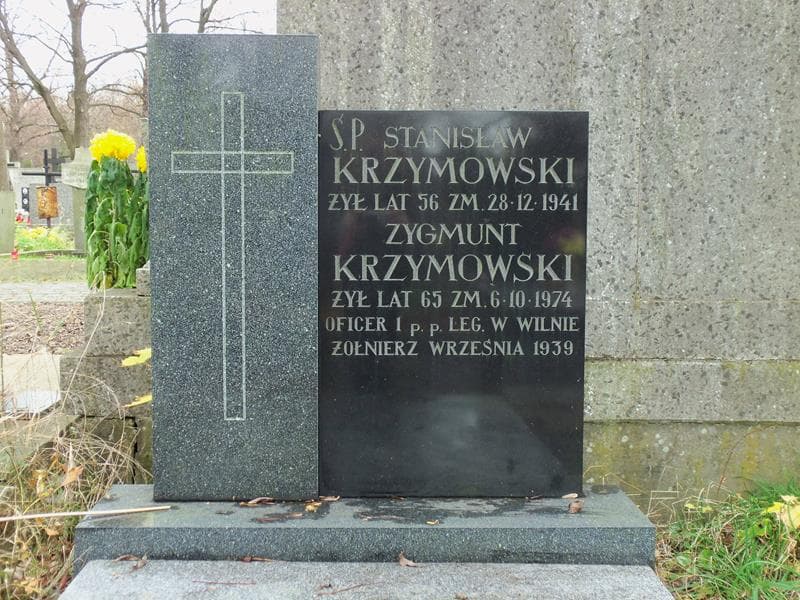 Zdjęcie grobu Stanisław Krzymowski (2)
