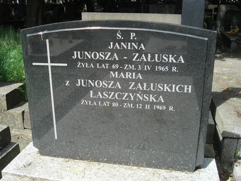 Zdjęcie grobu Janina Junosza - Załuska (1)