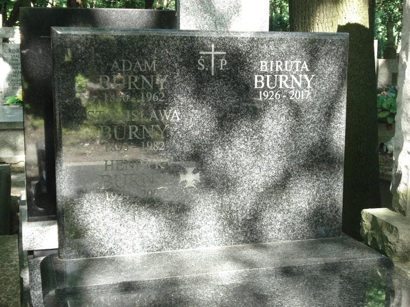 Zdjęcie grobu Stanisława Burny (1)