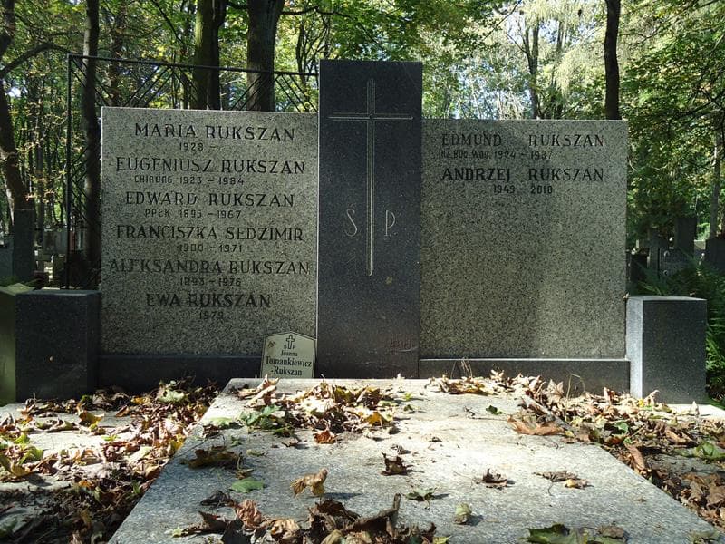 Zdjęcie grobu Joanna Tomankiewicz-Rukszan (2)