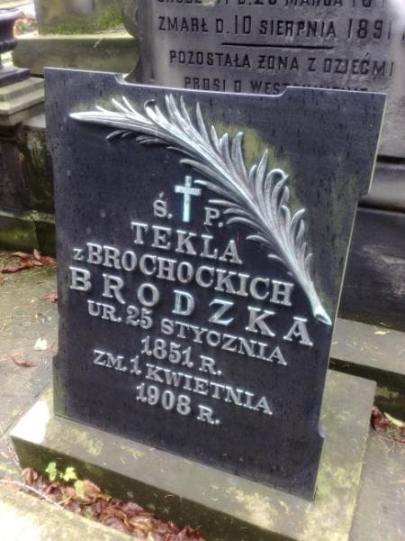 Zdjęcie grobu Janina Brodzka (2)