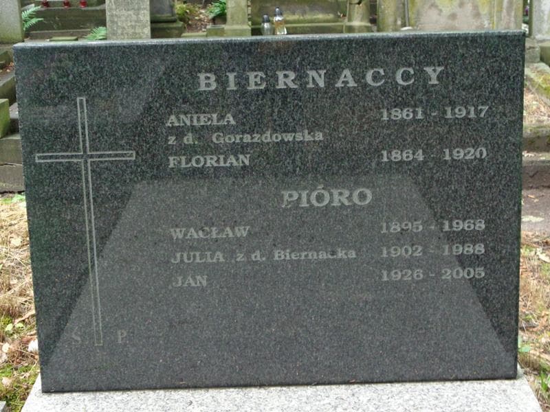 Zdjęcie grobu Jan Pióro (2)