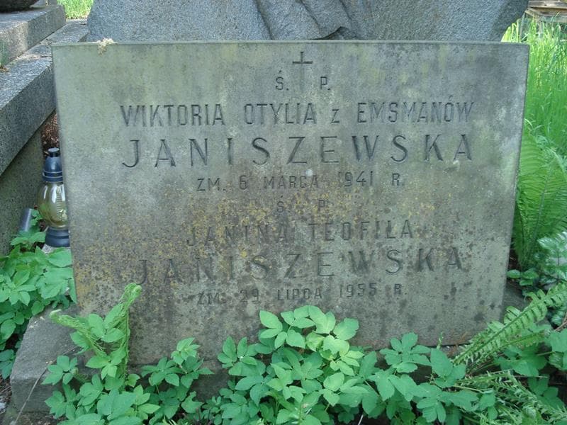 Zdjęcie grobu Janina Teofila Janiszewska (1)