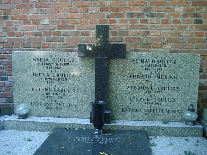 Zdjęcie grobu Maria Okulicz (1)