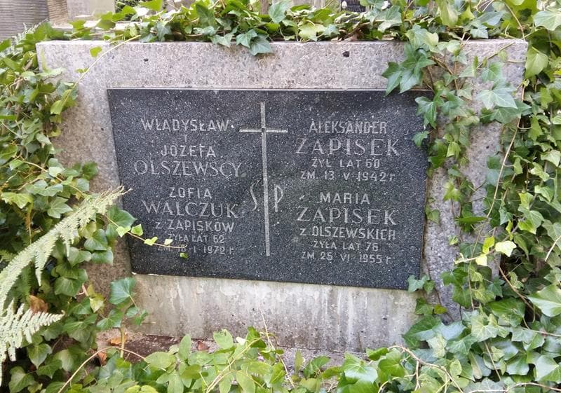 Zdjęcie grobu Józefa Olszewska (2)