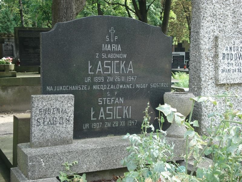 Zdjęcie grobu Eugenia Słaboń (2)