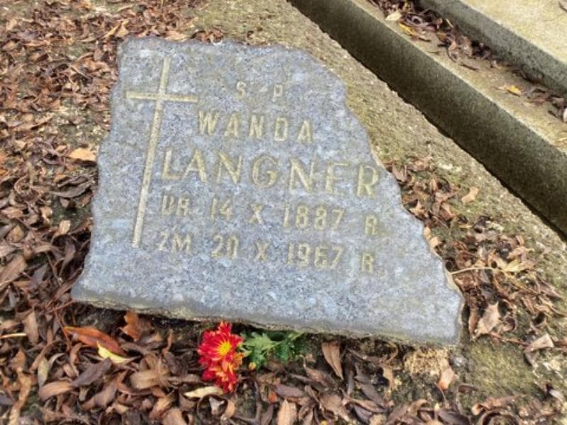 Zdjęcie grobu Wanda Langner (2)