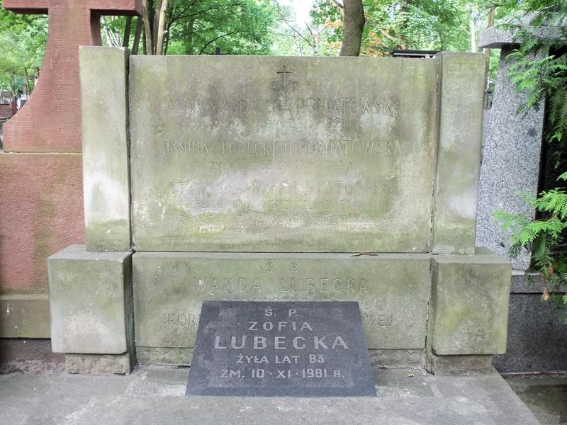 Zdjęcie grobu Anna Magdalena Poniatowska (2)