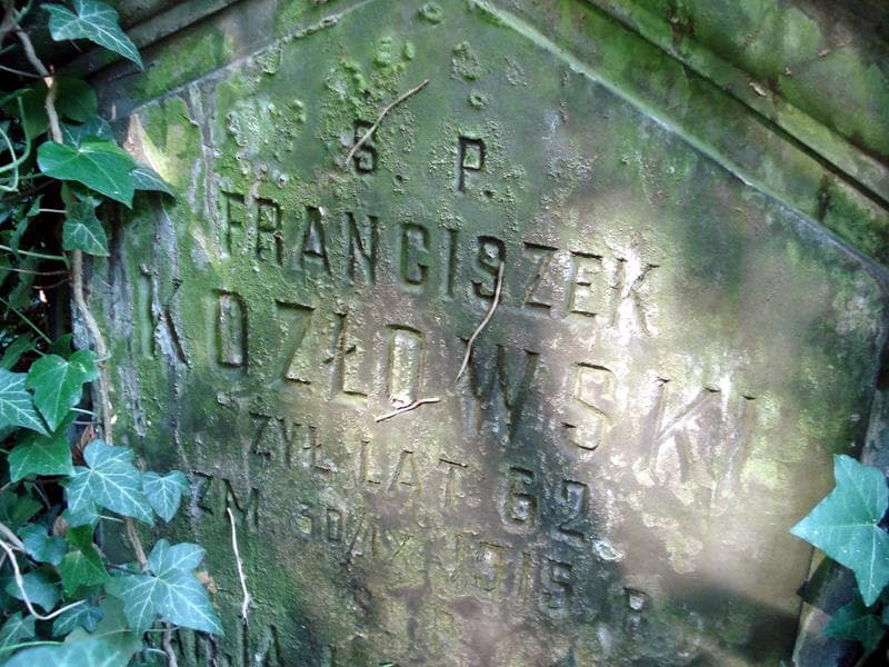 Zdjęcie grobu Franciszek Kozłowski (2)