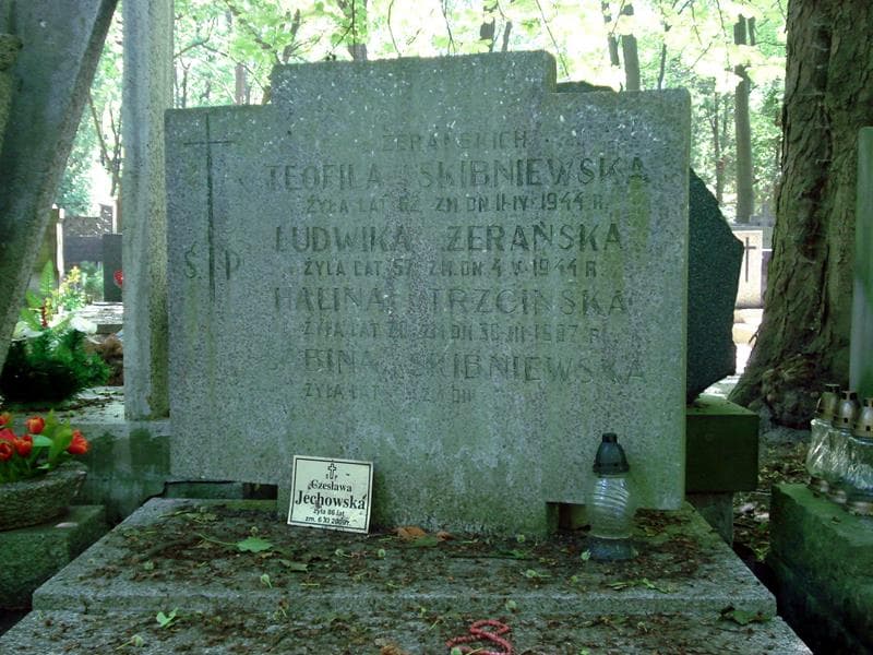 Zdjęcie grobu Ludwika Żerańska (1)
