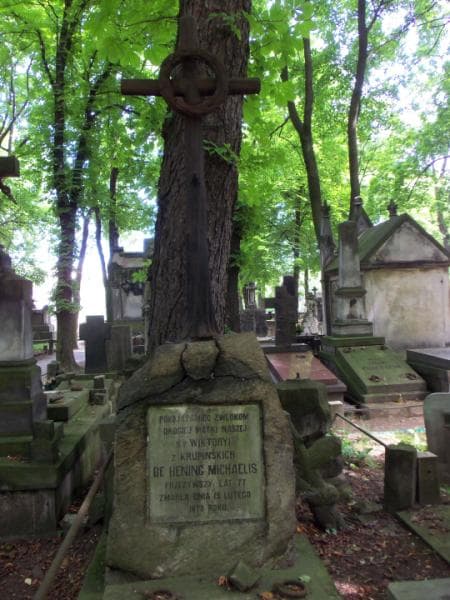 Zdjęcie grobu Wiktorya De Hening Michaelis (2)