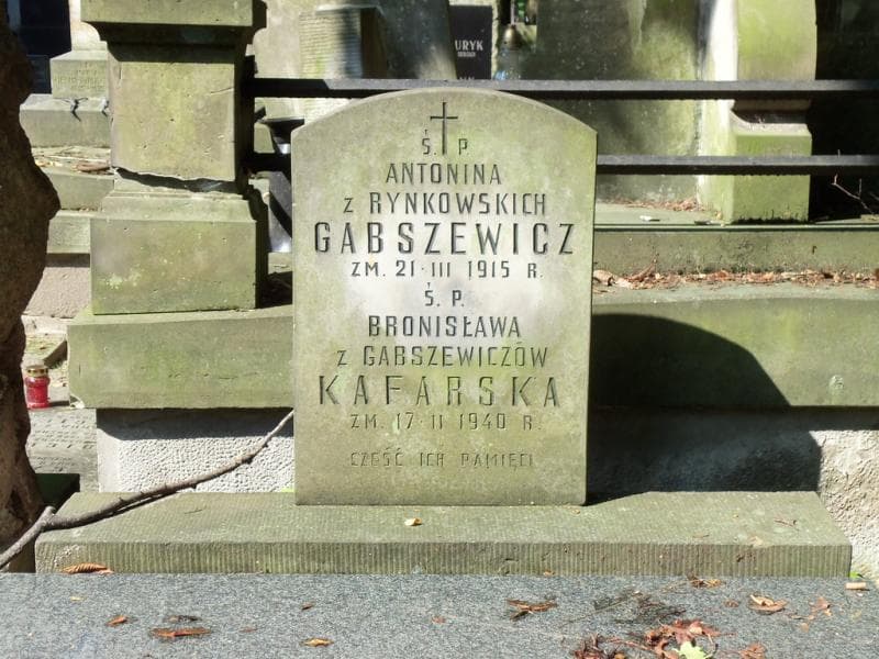 Zdjęcie grobu Antonina Gabszewicz (2)
