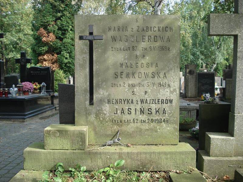 Zdjęcie grobu Maria Wajzlerowa (2)