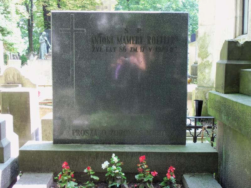 Zdjęcie grobu Antoni Mamert Roefler (2)