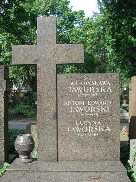 Zdjęcie grobu Władysława Taworska (2)
