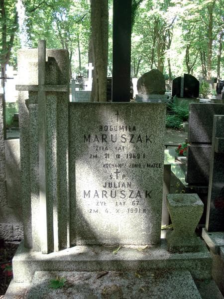 Zdjęcie grobu Bogumiła Maruszak (1)
