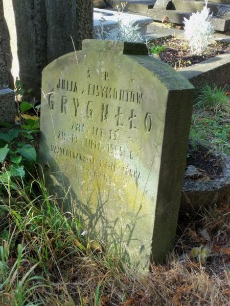 Zdjęcie grobu Julja Grygułło (2)