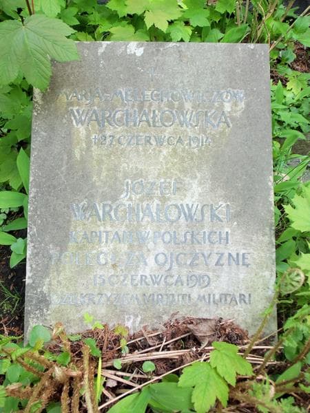 Zdjęcie grobu Marja Warchałowska (2)