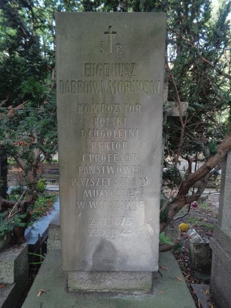 Zdjęcie grobu Eugeniusz Dąbrowa Morawski (2)