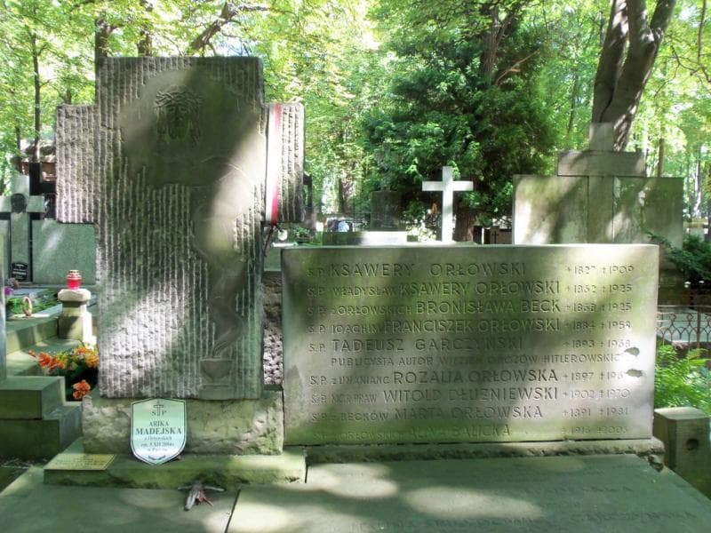 Zdjęcie grobu Bronisława Beck (2)