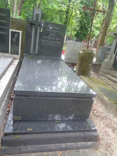 Zdjęcie grobu Józef Ignacy Ciszewski (1)