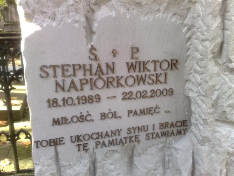 Zdjęcie grobu Stephan Wiktor Napiórkowski (2)