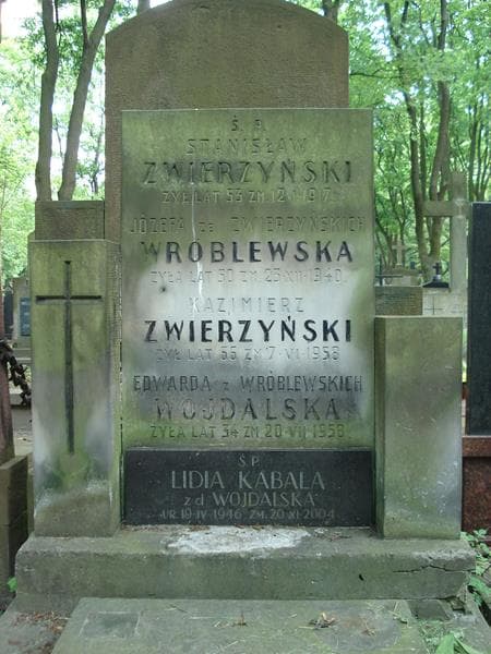 Zdjęcie grobu Józefa Wróblewska (2)