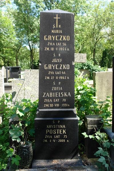 Zdjęcie grobu Zofia Zabielska (2)