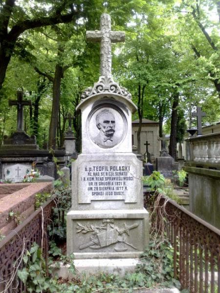 Zdjęcie grobu Teofil Polaski (1)