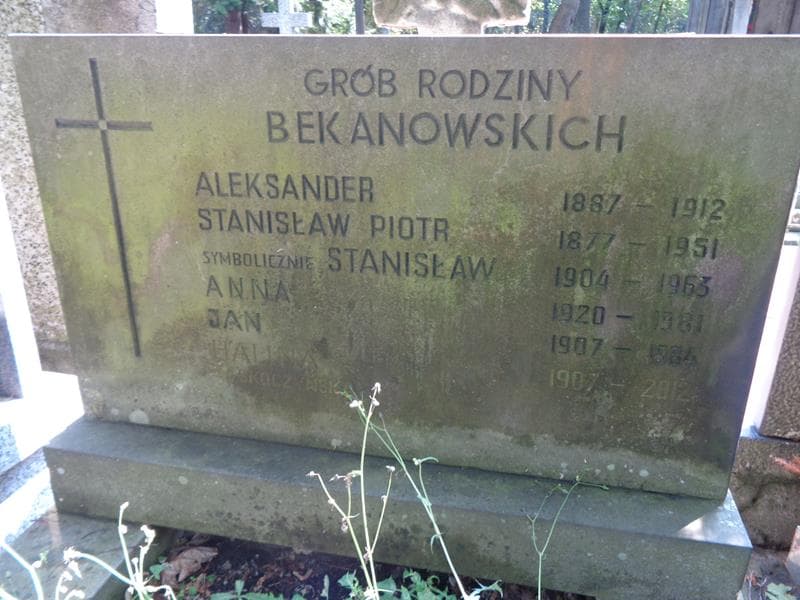 Zdjęcie grobu Anna Bekanowska (2)