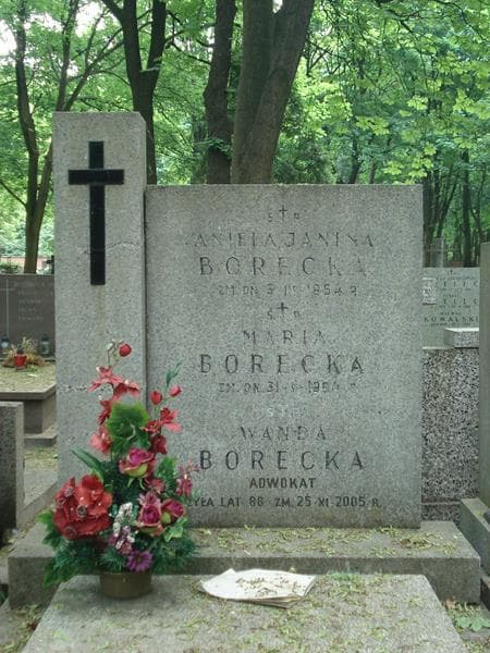 Zdjęcie grobu Maria Borecka (1)