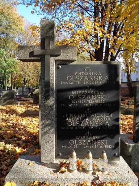 Zdjęcie grobu Antonina Olszańska (2)