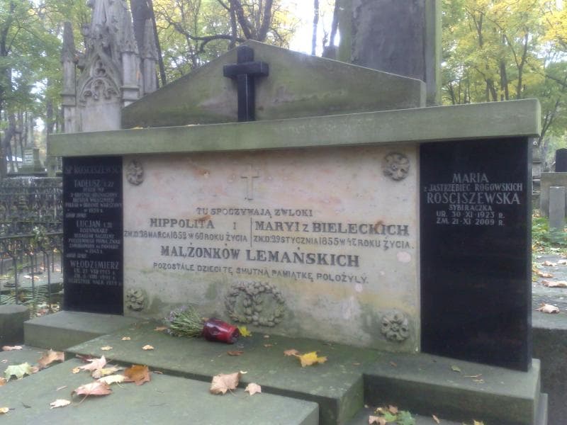 Zdjęcie grobu Marya Lemańska (2)